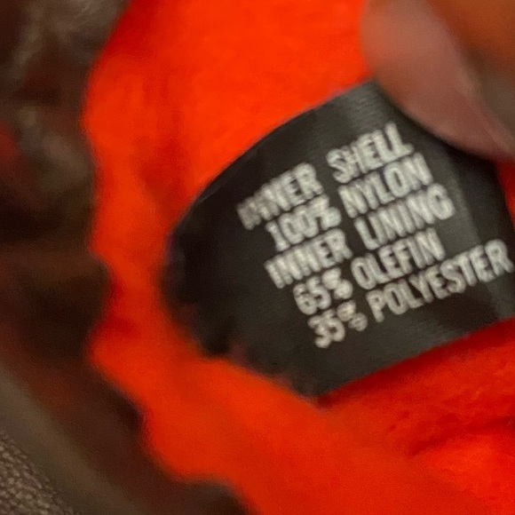 Lord & Taylor Brown Genuine Leather Inner Thinsulate Gloves Size 7.5. - Picture 5 of 7